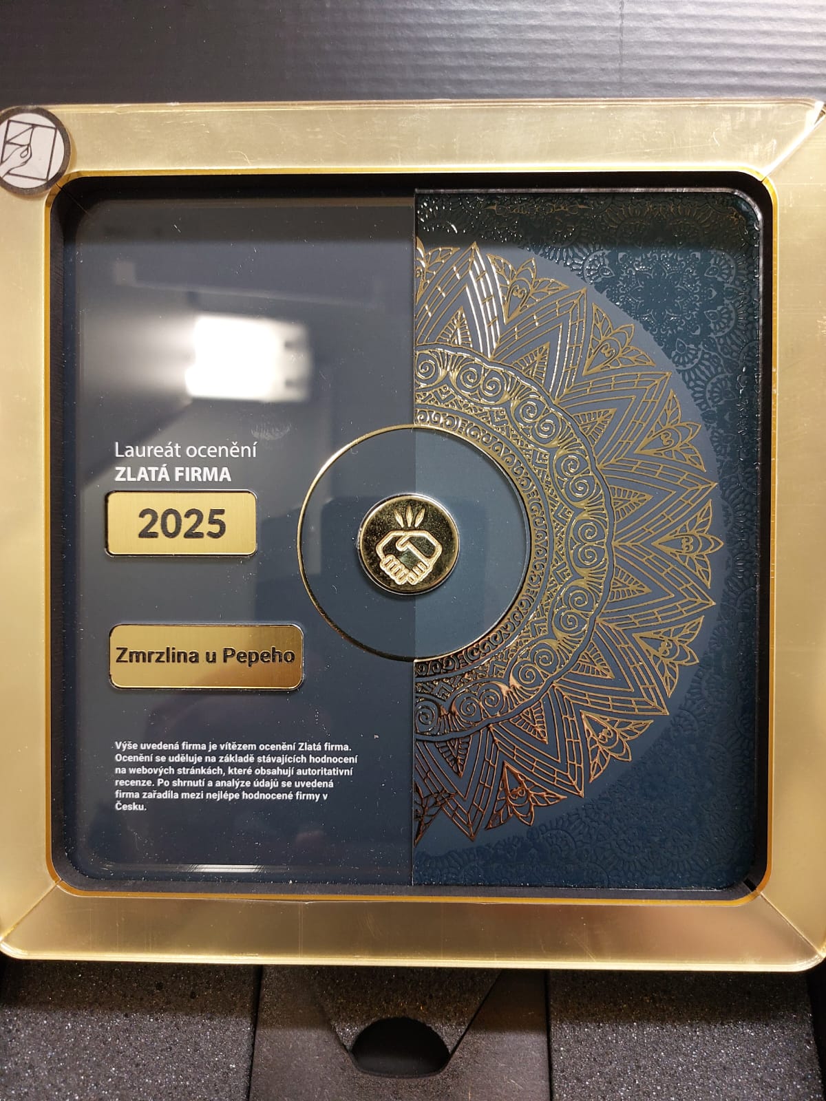 Laureat ocenění